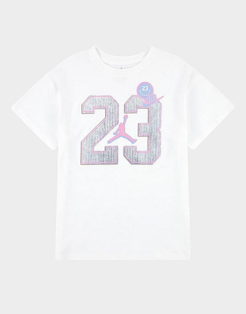 JORDAN JDG BLUE JEANS & BLING SS TEE 45F216-001