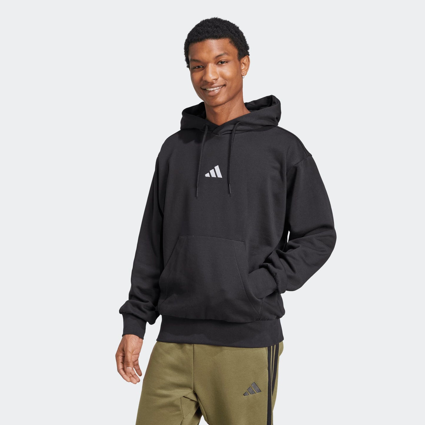 ADIDAS M FEELCOZY HD BLACK/WHITE JE3807