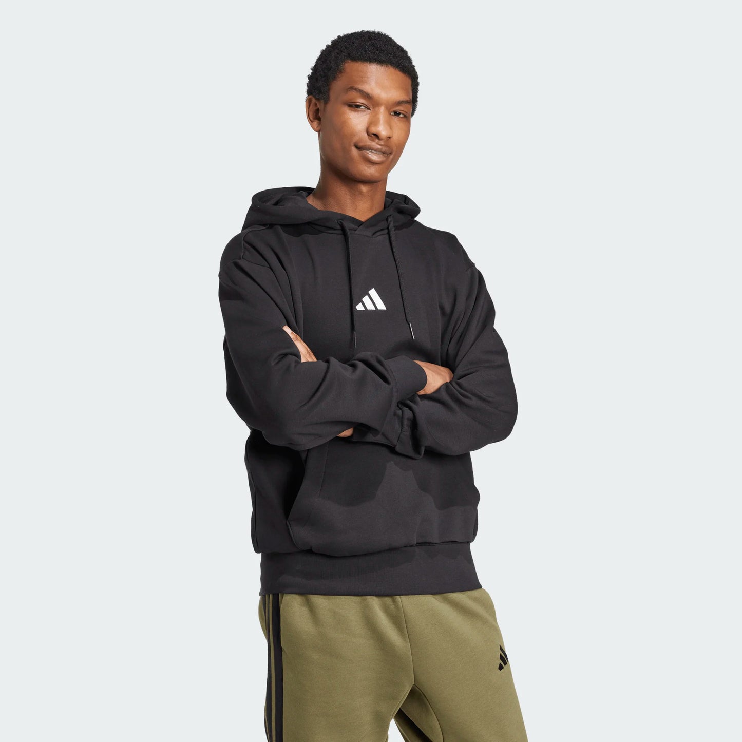 ADIDAS M FEELCOZY HD BLACK/WHITE JE3807