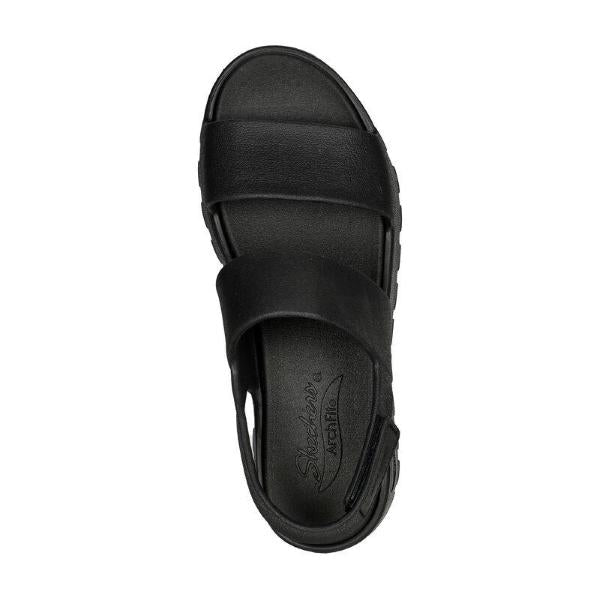 SKECHERS SANDALO ARCHFIT 111380 NERO