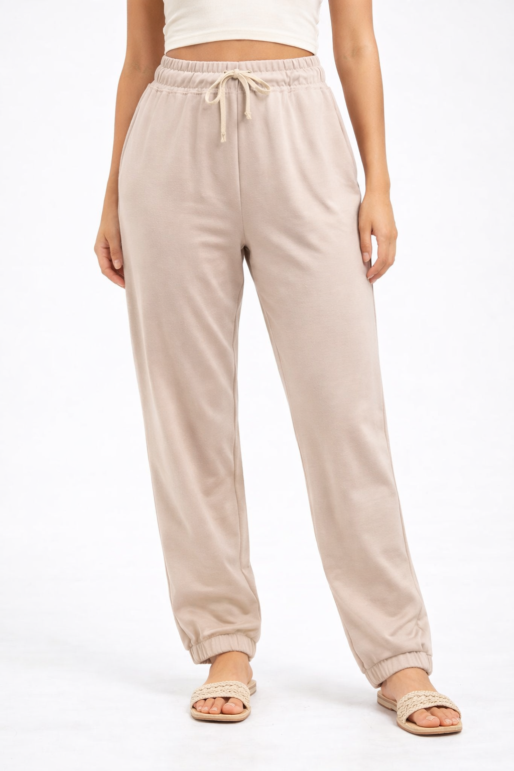 PANTALONI W OV-282 BEIGE