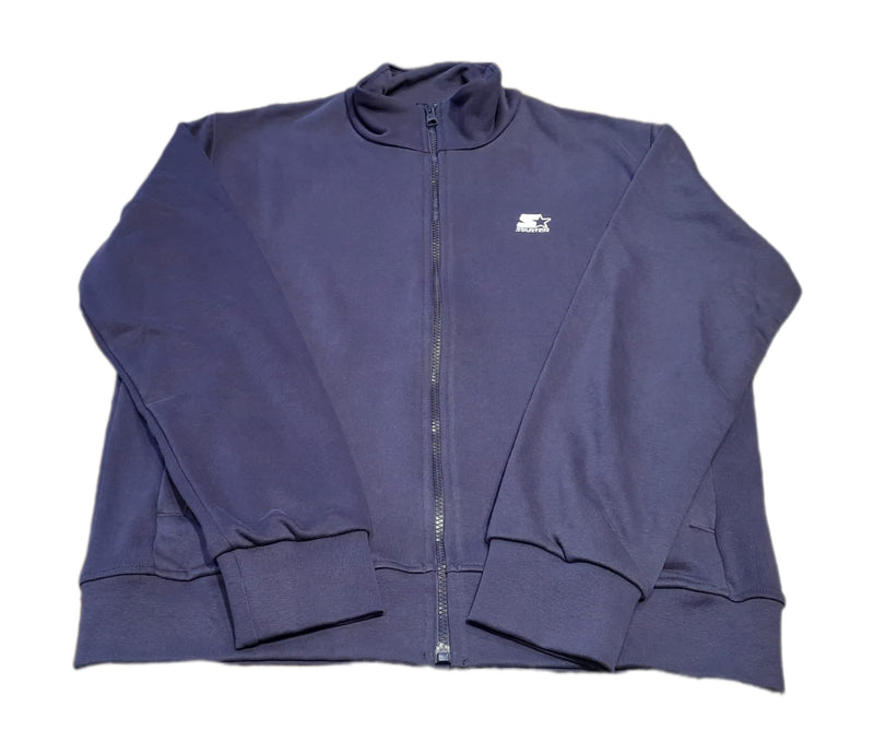 FELPA ZIP M 72485 BLU