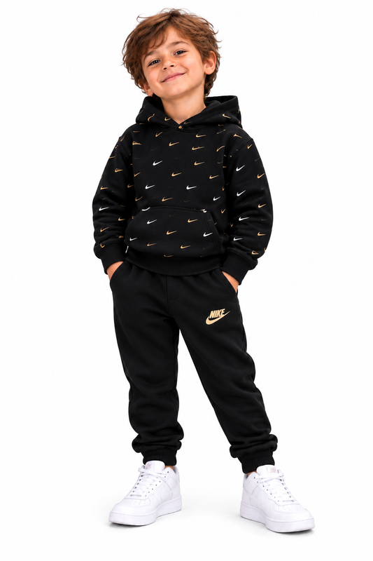 NIKE TUTA FLEECE ALL OVER PRINT NEONATO 66M596-023