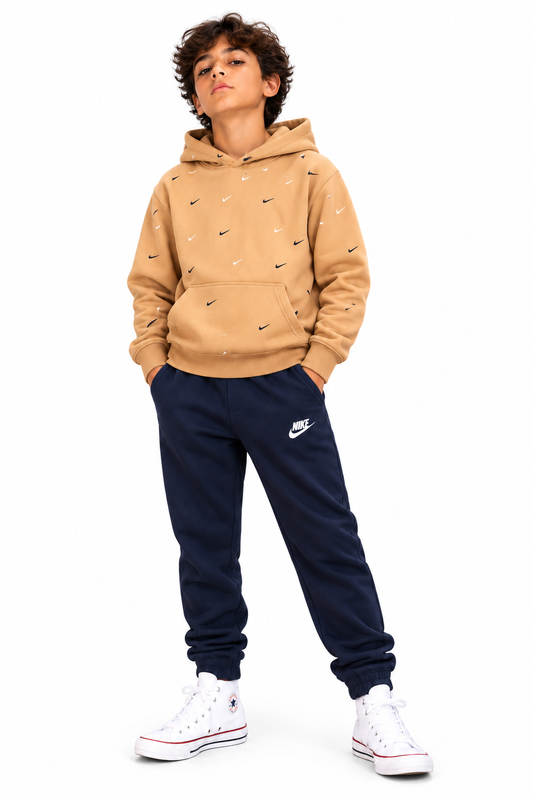 NIKE NKN N NSW PP AOP FLC PO PANT S 86M596-U90