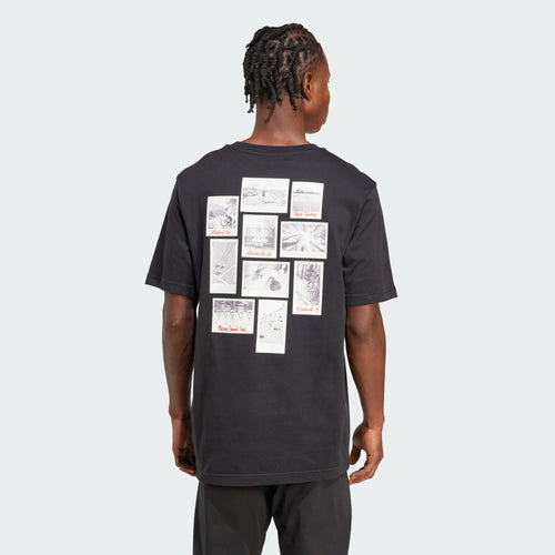 T SHIRT M GALLERY T         BLACK