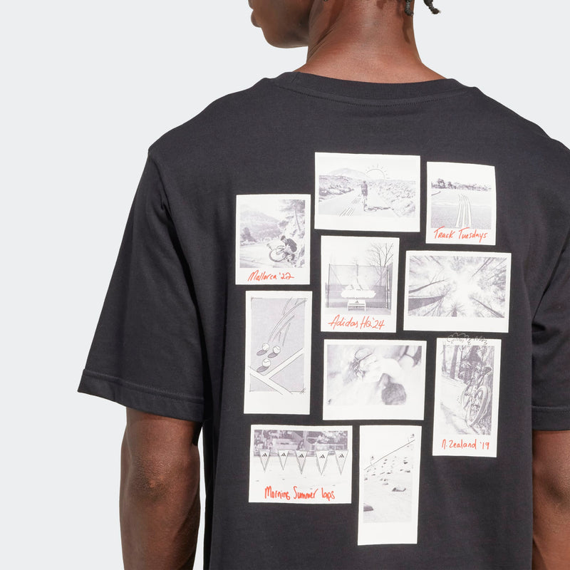 T SHIRT M GALLERY T         BLACK