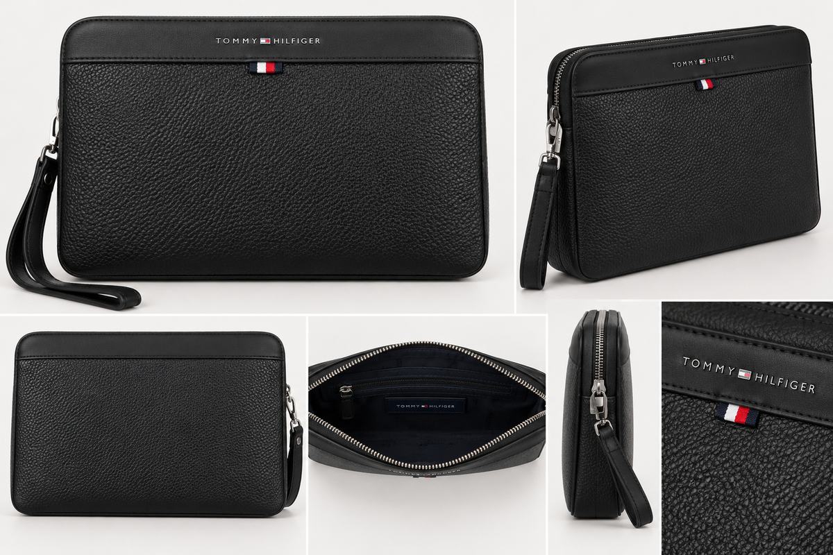 TOMMY HILFIGER POCHETTE CENTRAL AM0AM14822-BDS