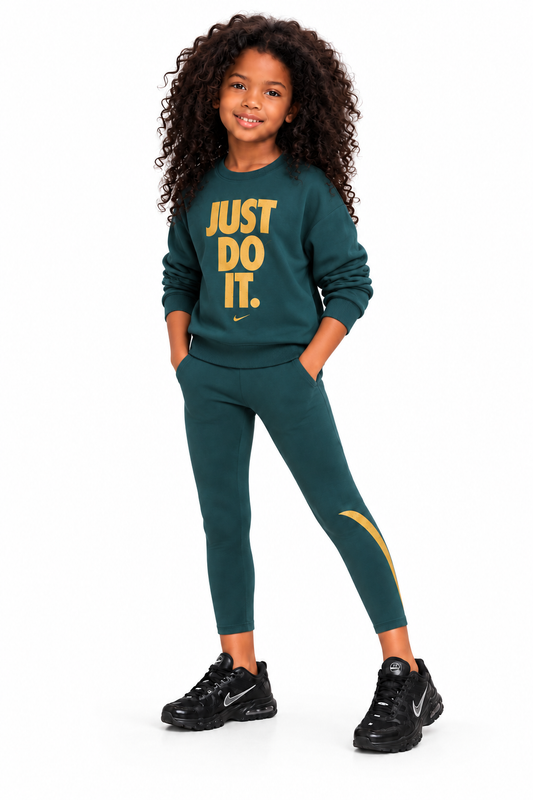 NIKE SHINE CREW & LEGGING SET 36L433-E8D
