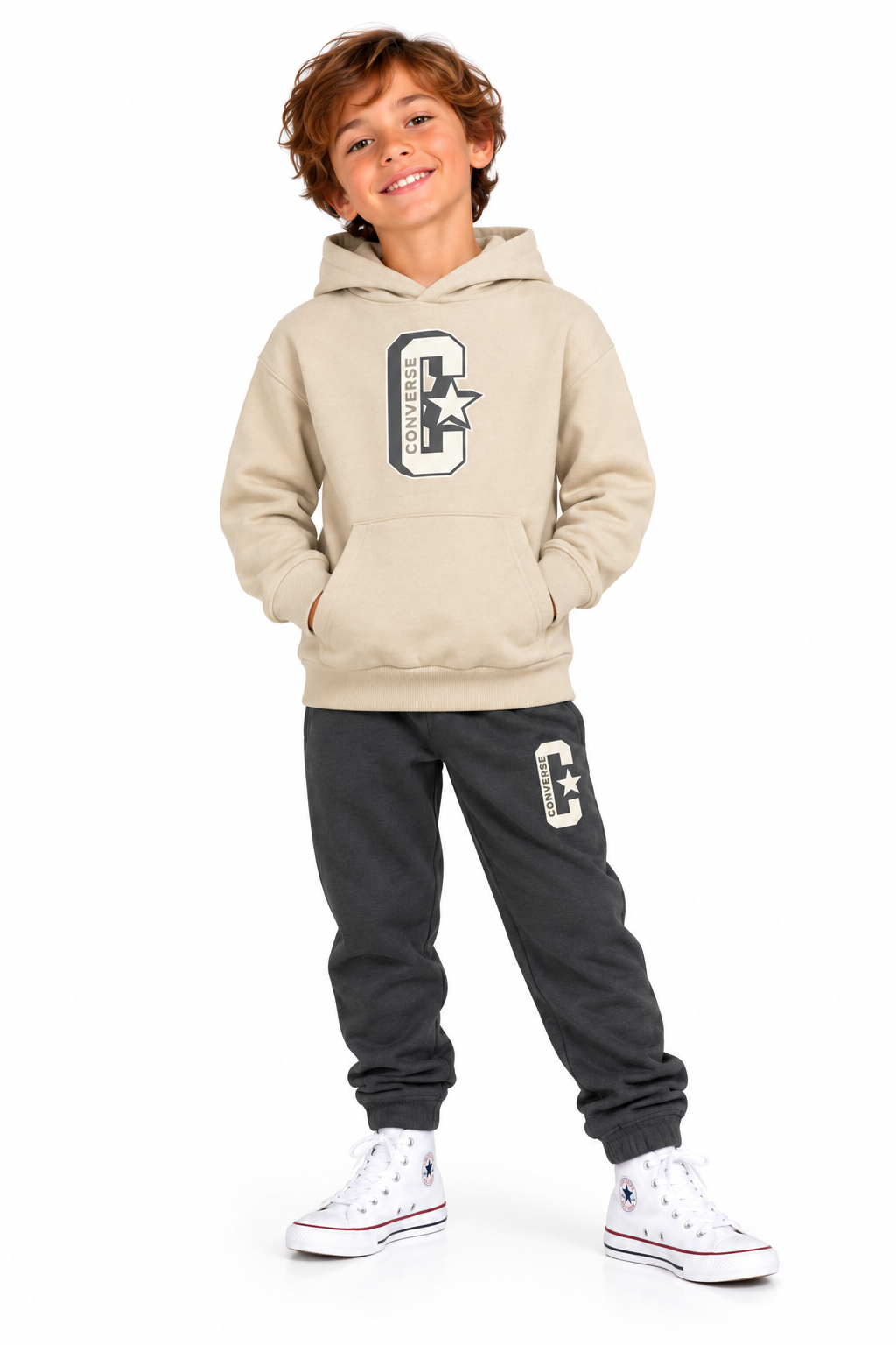 CONVERSE TUTA JOGGER BAMBINO 9CG179-GDA