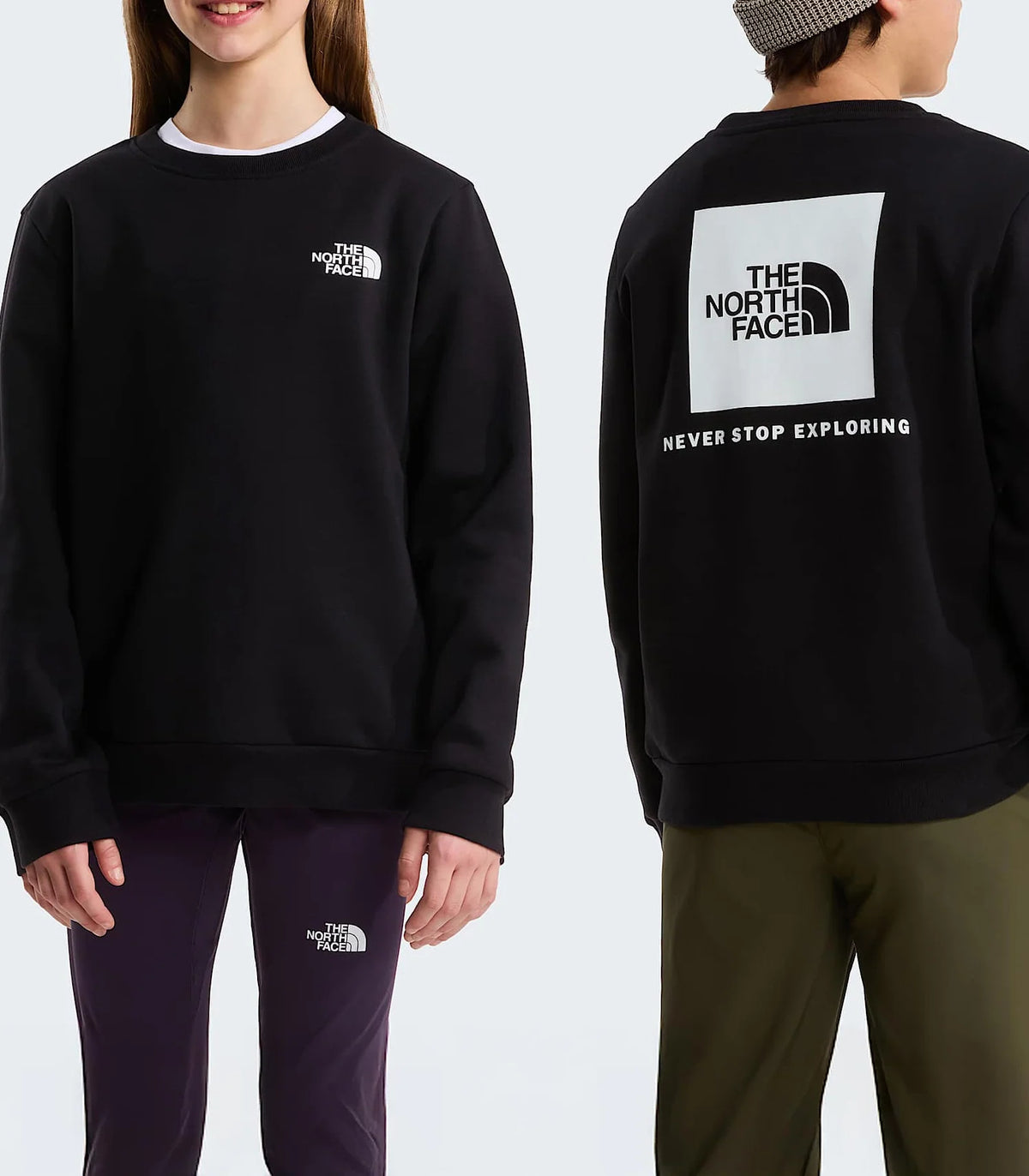 THE NORTH FACE FELPA GIROCOLLO BOX NSE A8F9W-JK31
