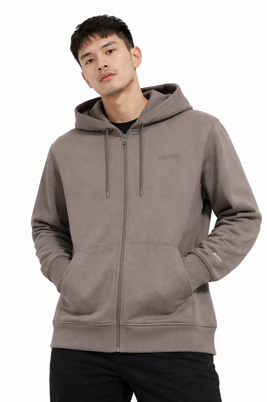 FELPA ZIP M 74522 FERRO