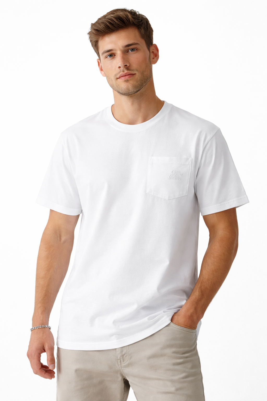 T-SHIRT M 74323 BIANCO