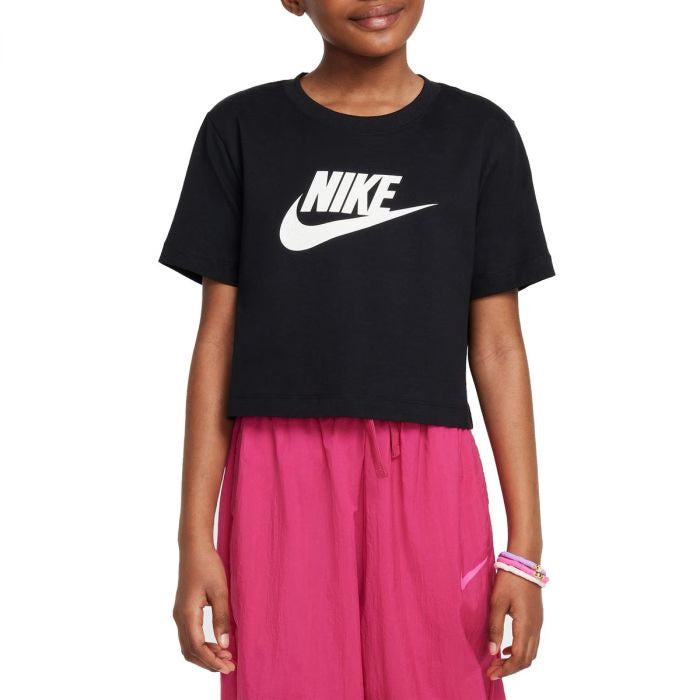 NIKE T-SHIRT CROP K FZ5548 010