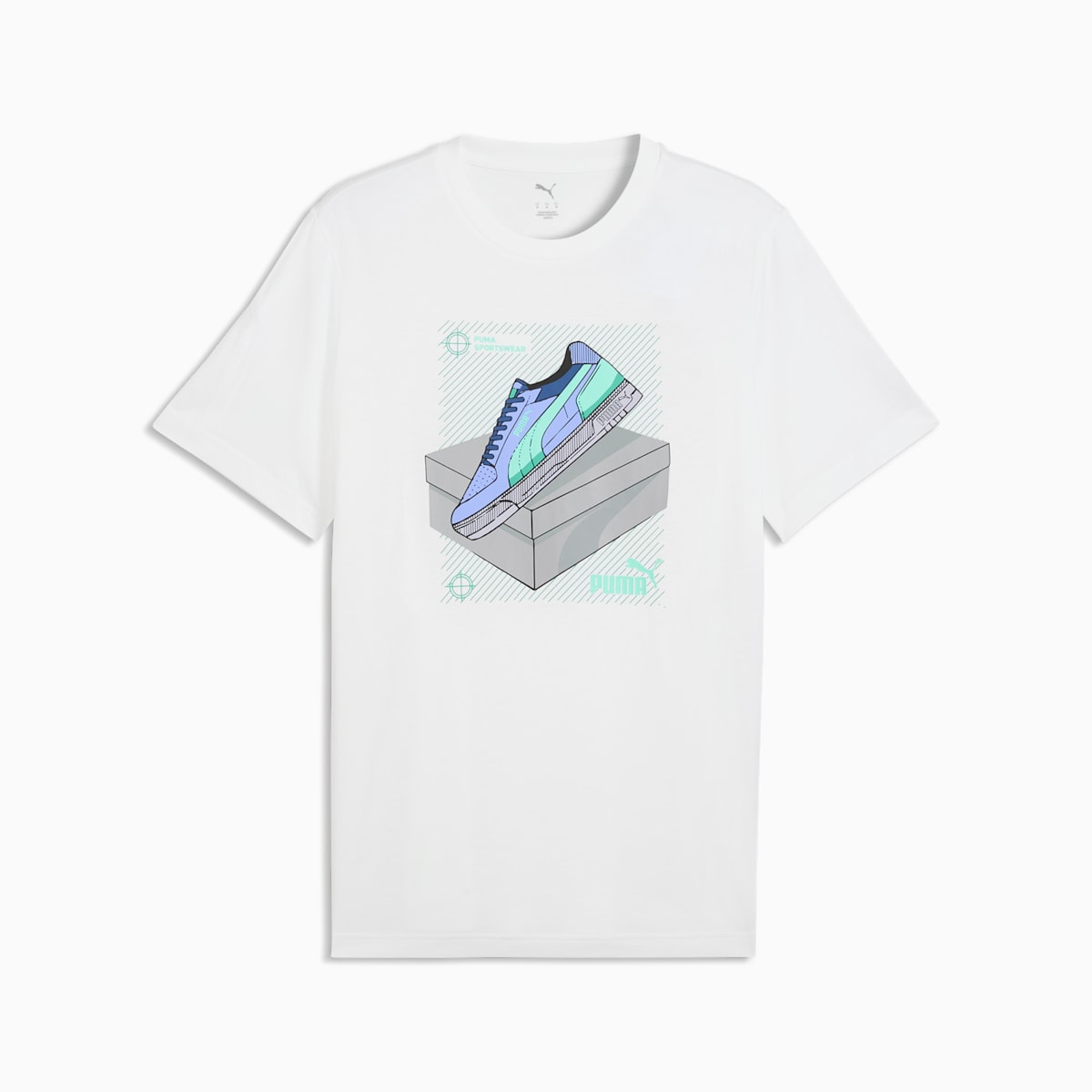 Puma t-shirt Graphic Sneaker uomo 691777-02