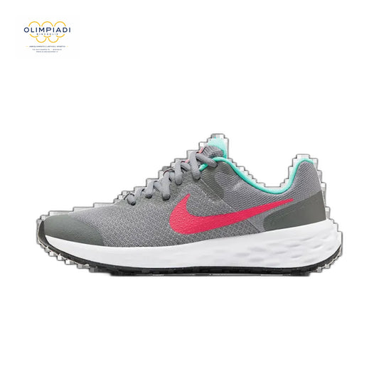 NIKE SCARPE RUNNING REVOLUTION 6 GS BAMBINO DD1096-006