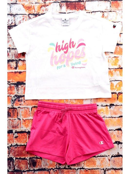 COMPLETO ESTIVO GIRL 404396 BIANCO