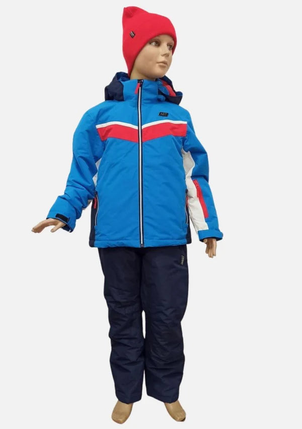 COMPLETO SCI BAMBINO JU7S AZZURRO